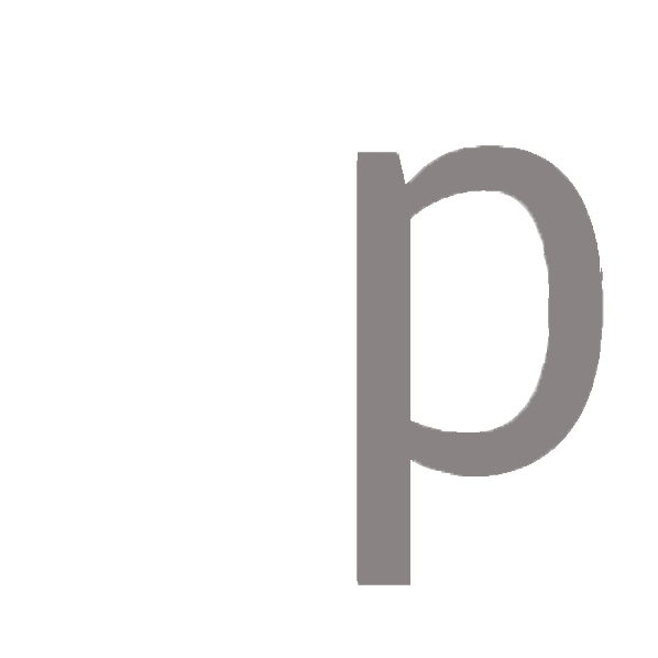 Der P Buchstabe vom Buchheim und Partner Logo